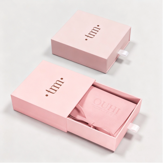 골판지 서랍 상자