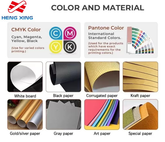 원통형 골판지 상자