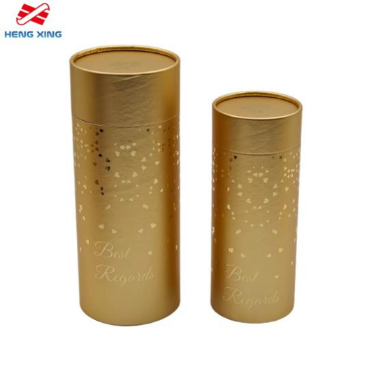 고급 제품용 원통형 골판지 포장 상자