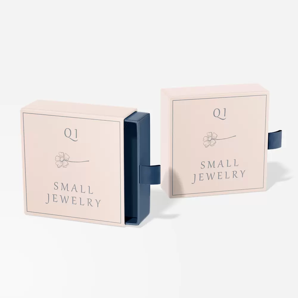 보석 골판지 선물 상자