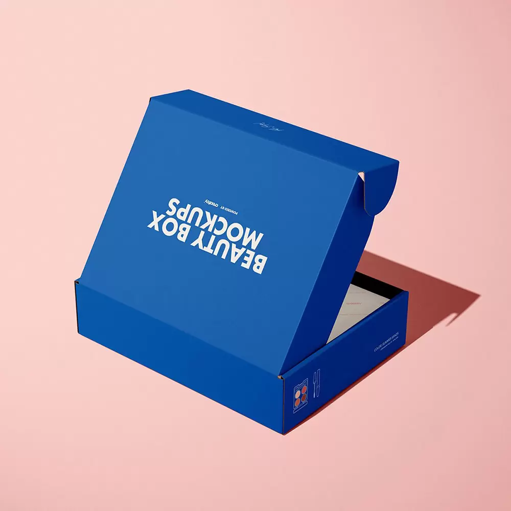 골판지 우편물 상자 