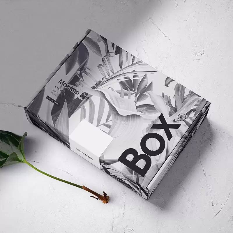 전자 배송 포장 상자