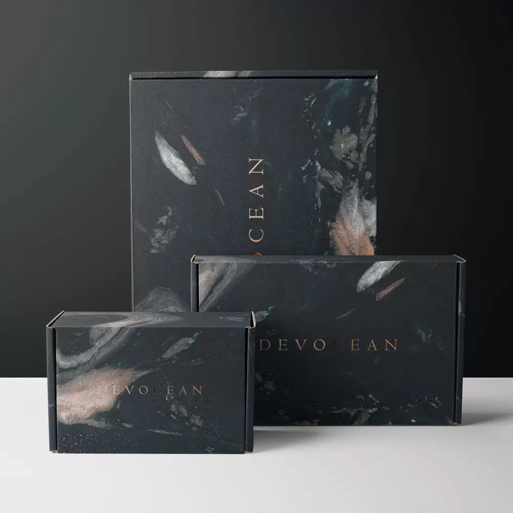 개인화된 골판지 배송 상자