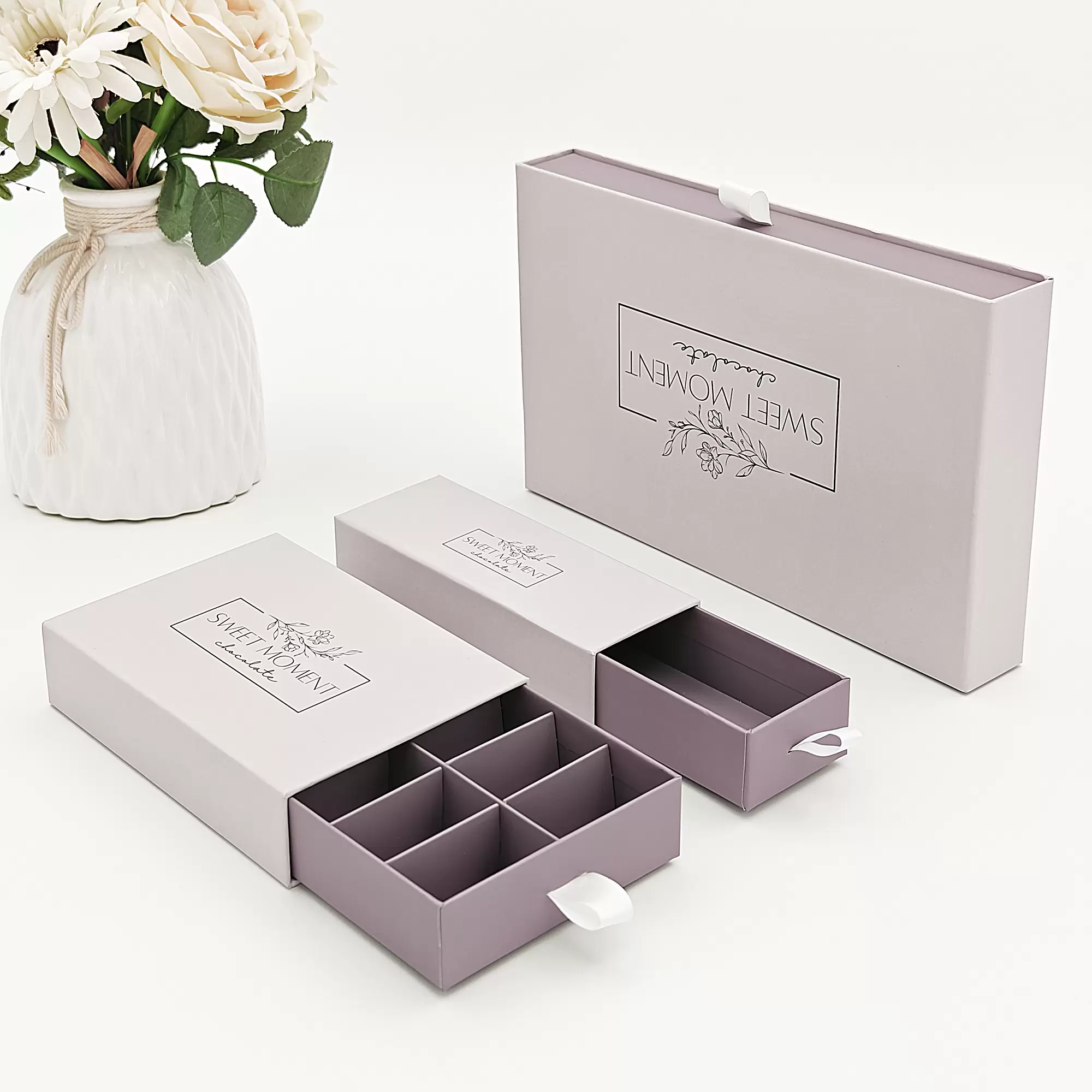 맞춤형 견고한 서랍 상자