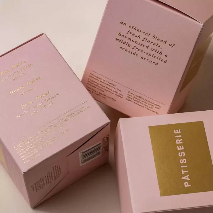  캔들 선물 상자 